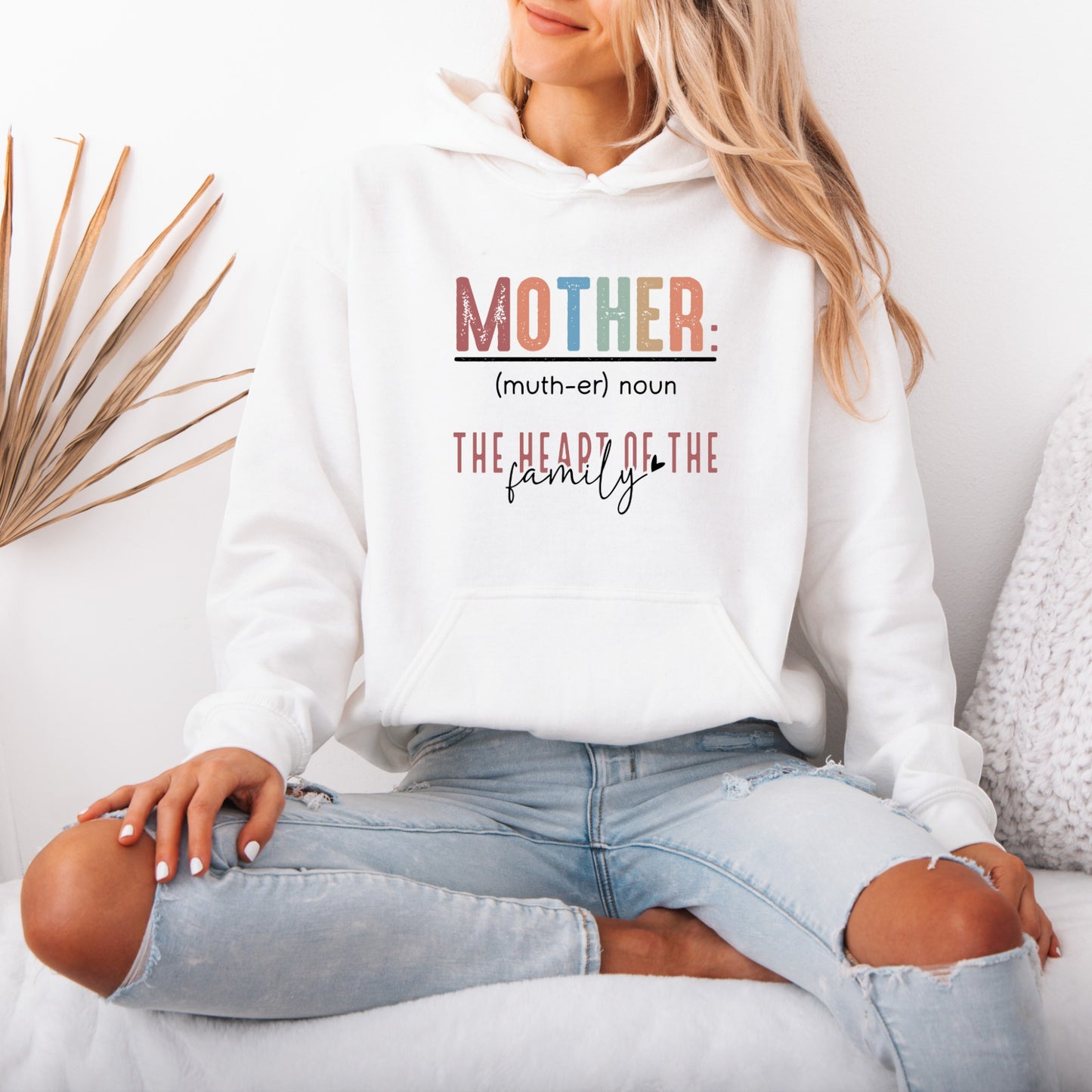 The Heart of the Family Cotton Hoodie