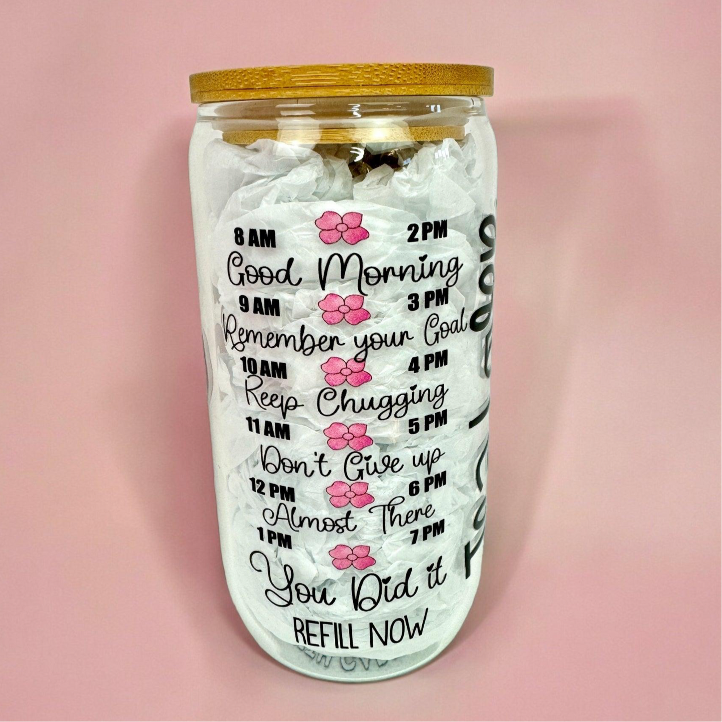 Tea Lover 16oz (455ml) Iced Tea/Coffee Glass Cup