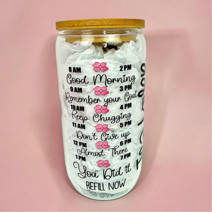 Tea Lover 16oz (455ml) Iced Tea/Coffee Glass Cup