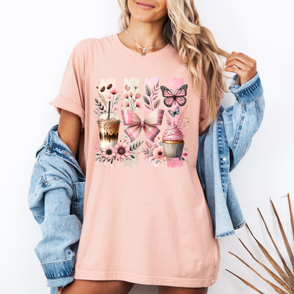 🎀☕ Bow & Coffee Club t-shirt 💕