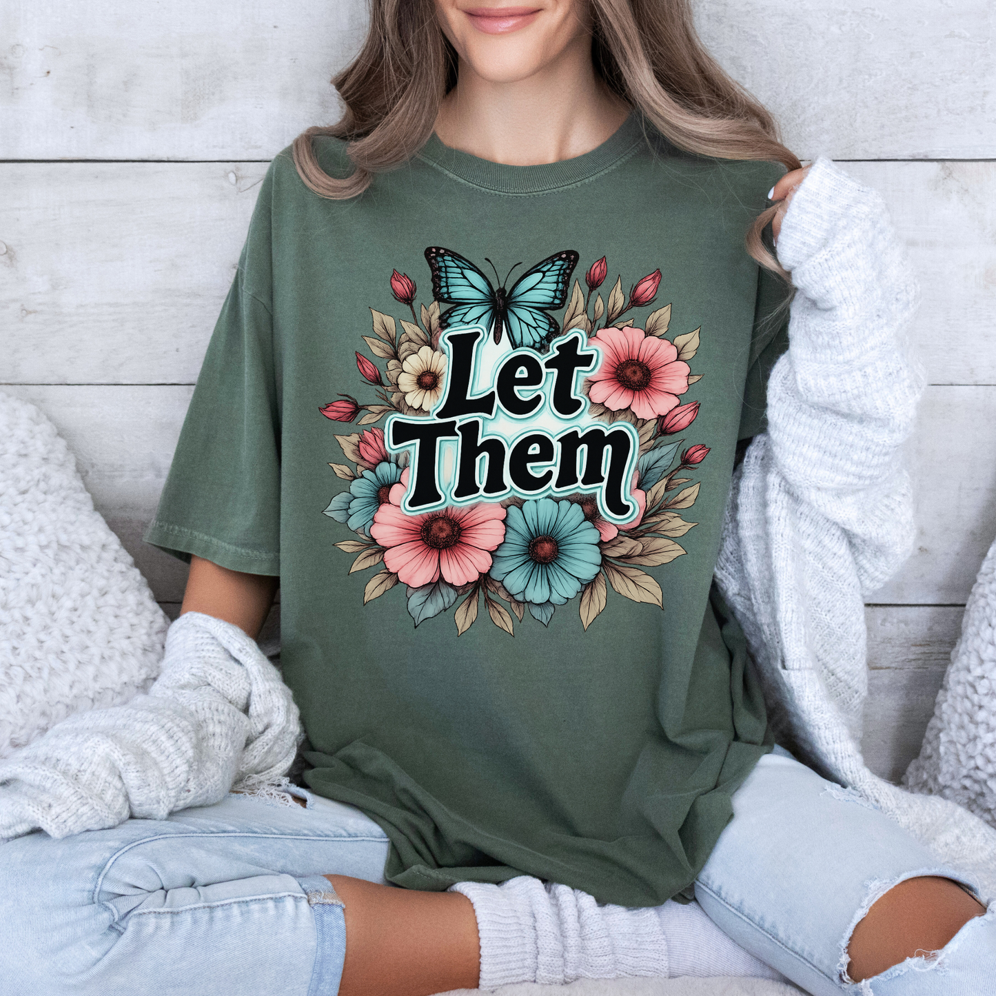 🦋🌸 Let Them✨🌿
100% Organic Cotton T-Shirt