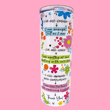 🌸Change Your Mindset 20oz Tumbler✨