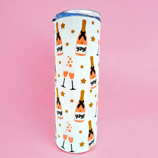 Cheers to Joy! 🥂✨ 20oz Thermal Tumbler