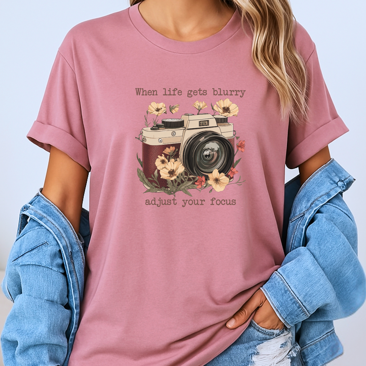 📸🌸 Adjust Your Focus✨
100% Organic Cotton T-Shirt