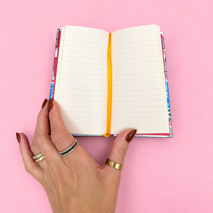 📚💕 Georgia Breeze Bookshelves Foiled Slimline Journal✨