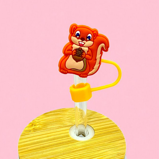 🐿️ Squirrel Straw Topper✨