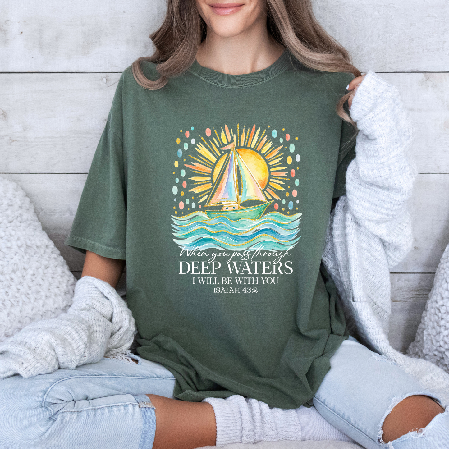 🌊 Deep Waters Faith T-Shirt ✨🙏