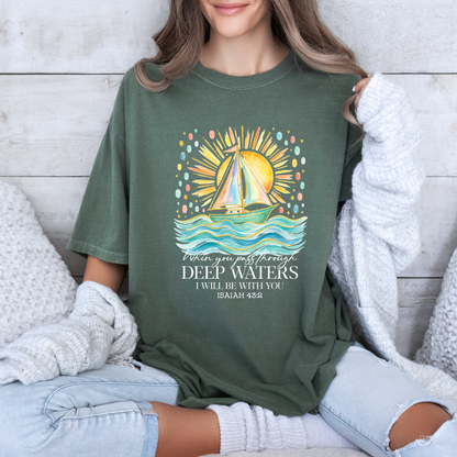 🌊 Deep Waters Faith T-Shirt ✨🙏