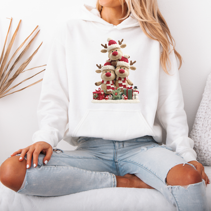 🦌✨ Cozy Reindeer Stack ✨🦌 Luxuriously Thick Hoodie
