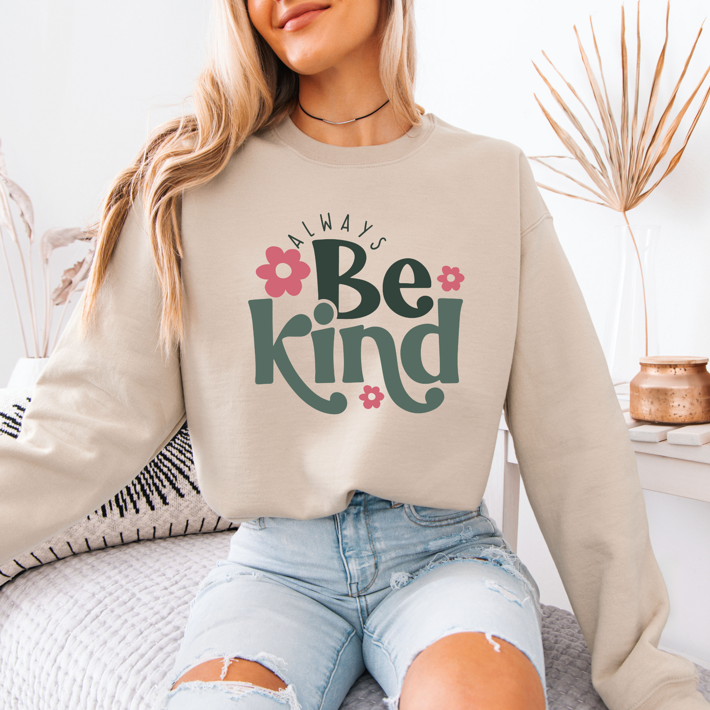 Always Be Kind Cotton Sweatshirt