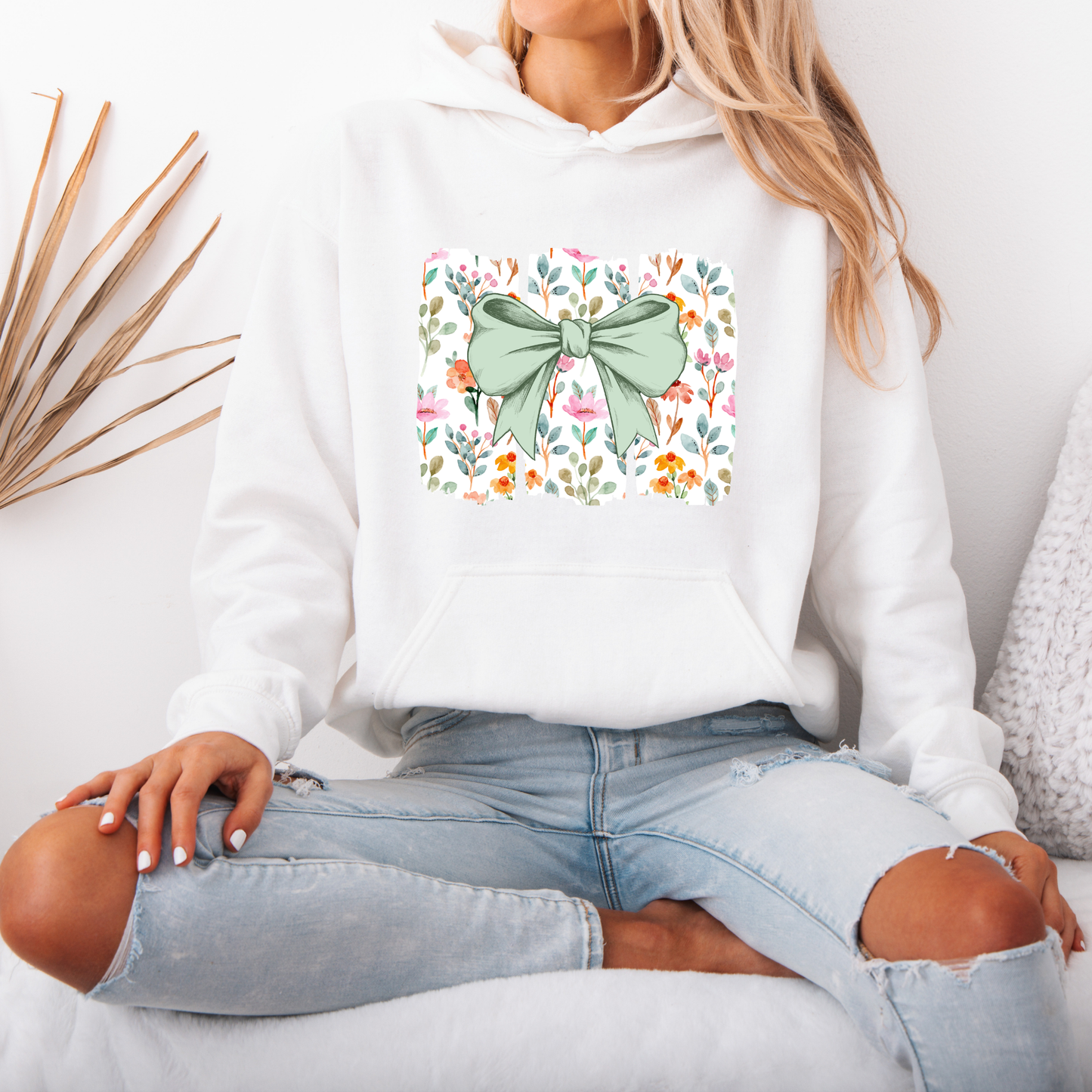 Floral Bow ✨Luxuriously Thick Hoodie✨ 🎀