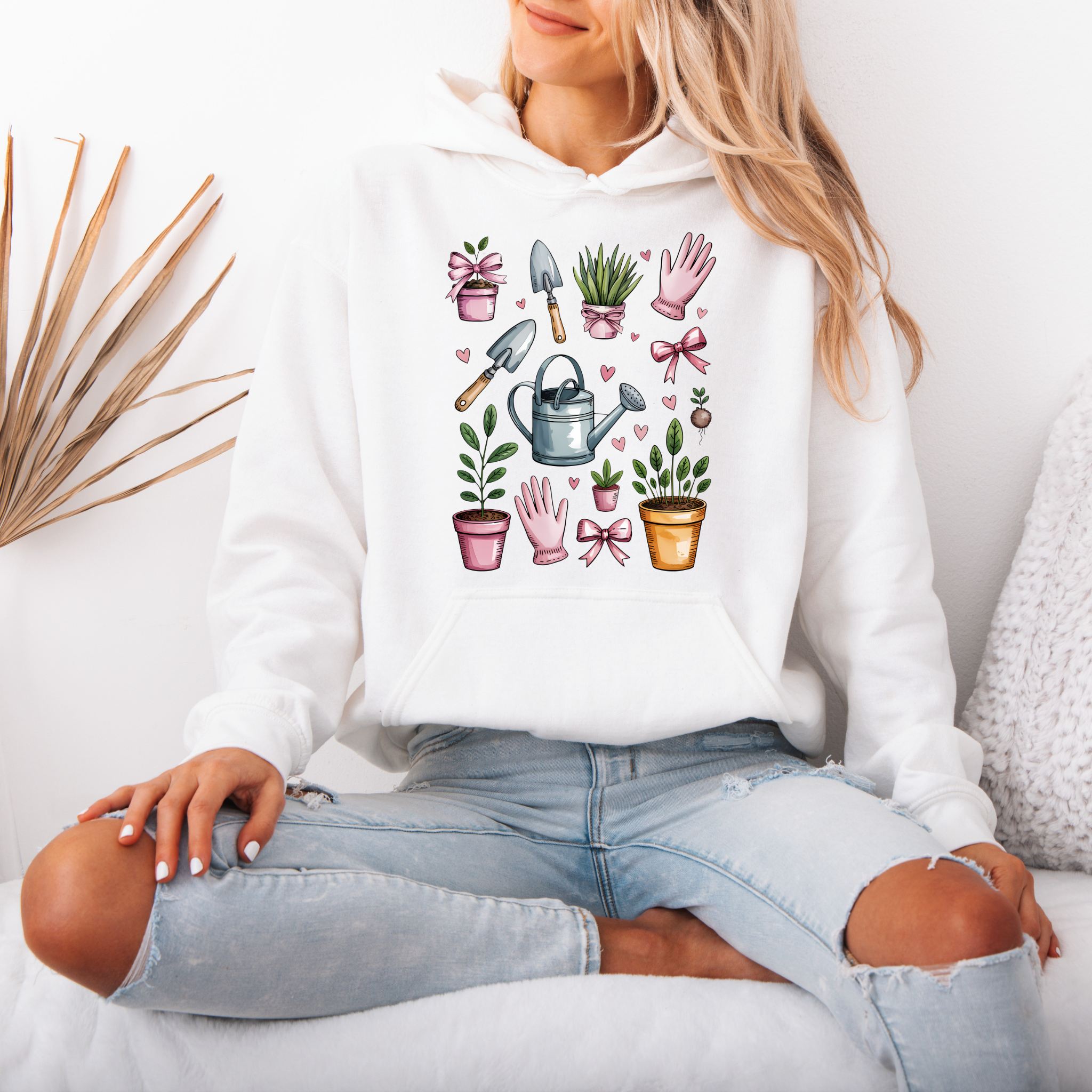 Garden Girl Era Cotton Hoodie
