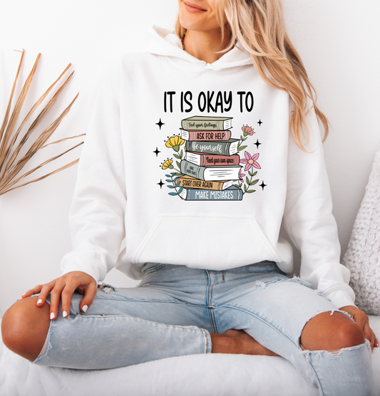 IT IS OK Oversized Hoodie