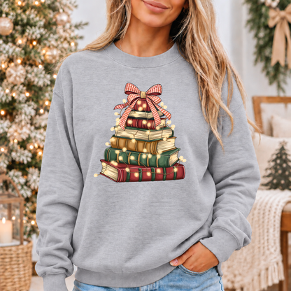 A Very Bookish Christmas 🎄📚 Cosy Christmas Sweatshirt