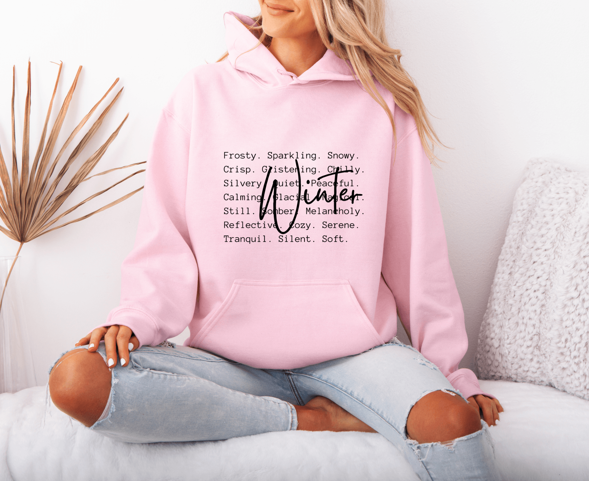 Winter Words Oversized Hoodie