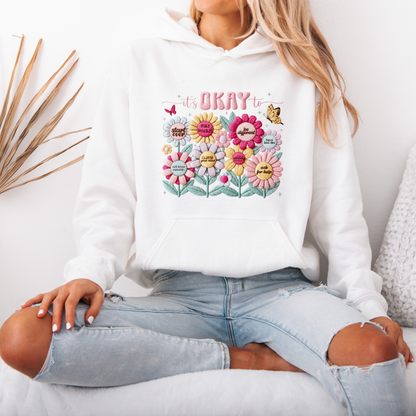 Luxurious Thick Bloom & Heal Hoodie 🌷
