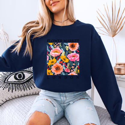Evening Blossom Garden 🌺 Sweatshirt