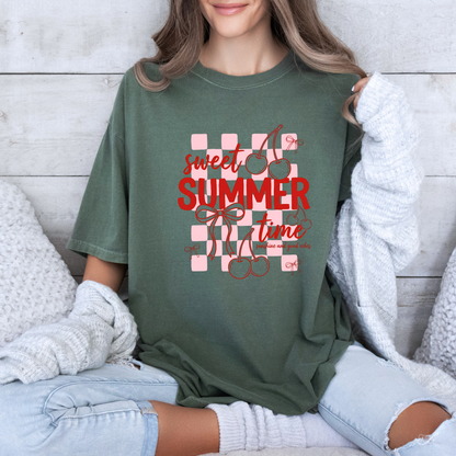 🍒🎀 Sweet Summer Cherry T-Shirt ☀️✨