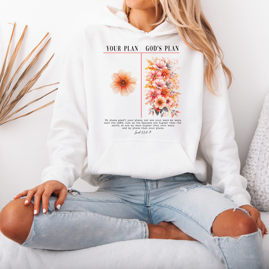 🙏 God’s Plan Floral Luxuriously Thick Hoodie ✨