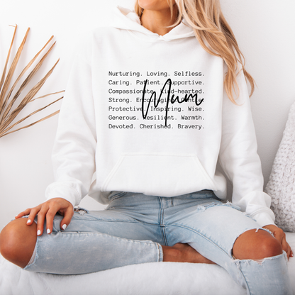 🤍 “Mama Nurturing, Loving, Selfless” ✨Luxuriously Thick Hoodie✨