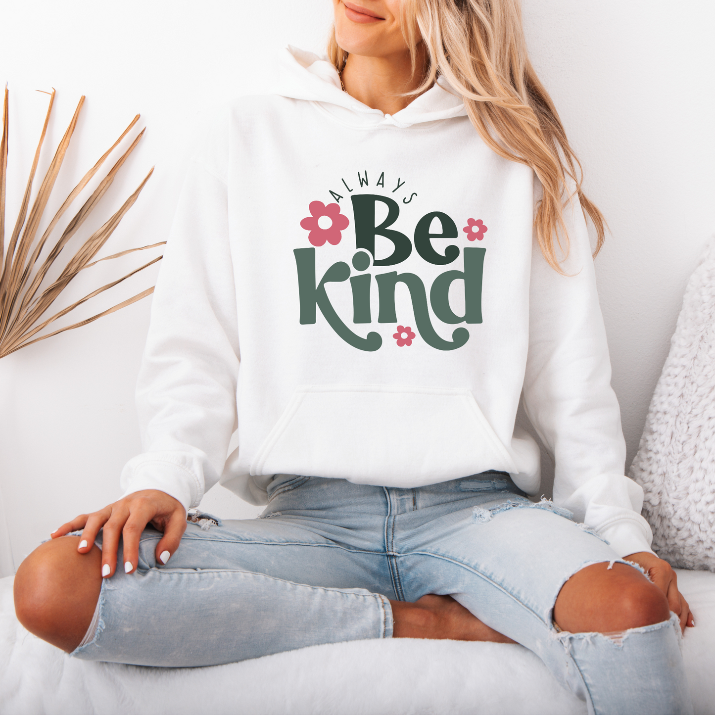 Always be Kind Oversized Hoodie hoodie Organic Cotton