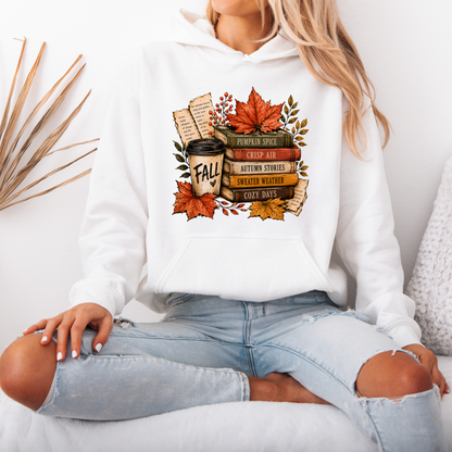 🍂 Fall Stories Bookish Hoodie 📚