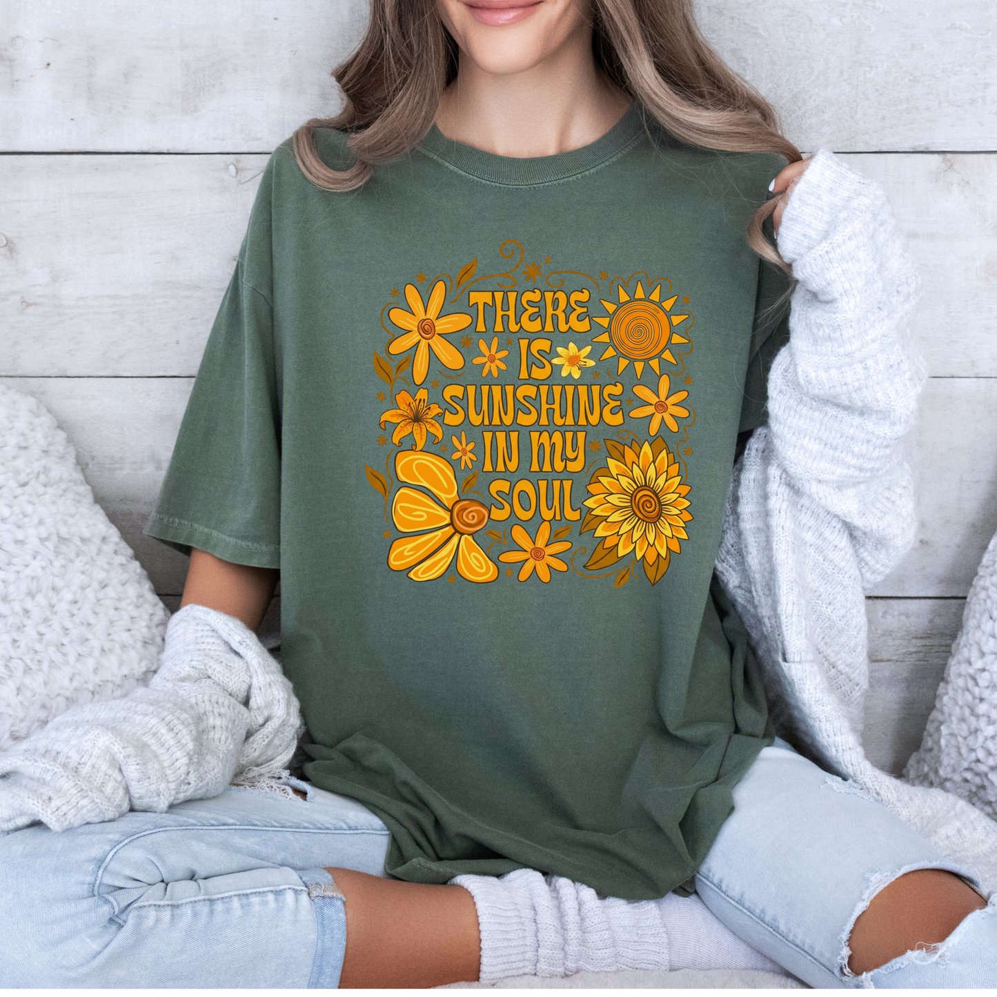 Sunshine In My Soul ☀️ t-shirt 100% Organic Cotton
