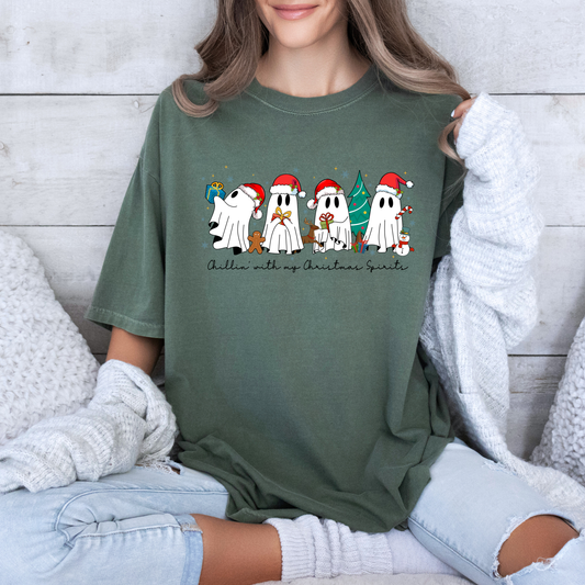 👻🎄 Ghostmas Crew ✨  100% Organic Cotton T-Shirt