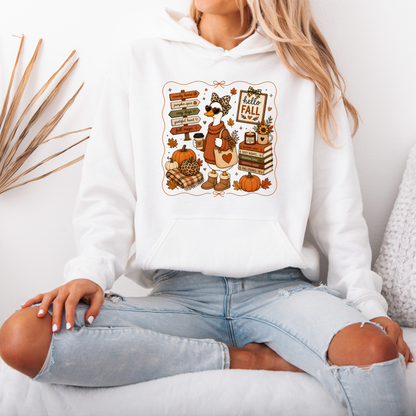 Hello Fall Goose Hoodie 🍂🪿