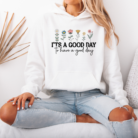 Good Day Wildflowers 🌼 Luxuriously Thick Hoodie