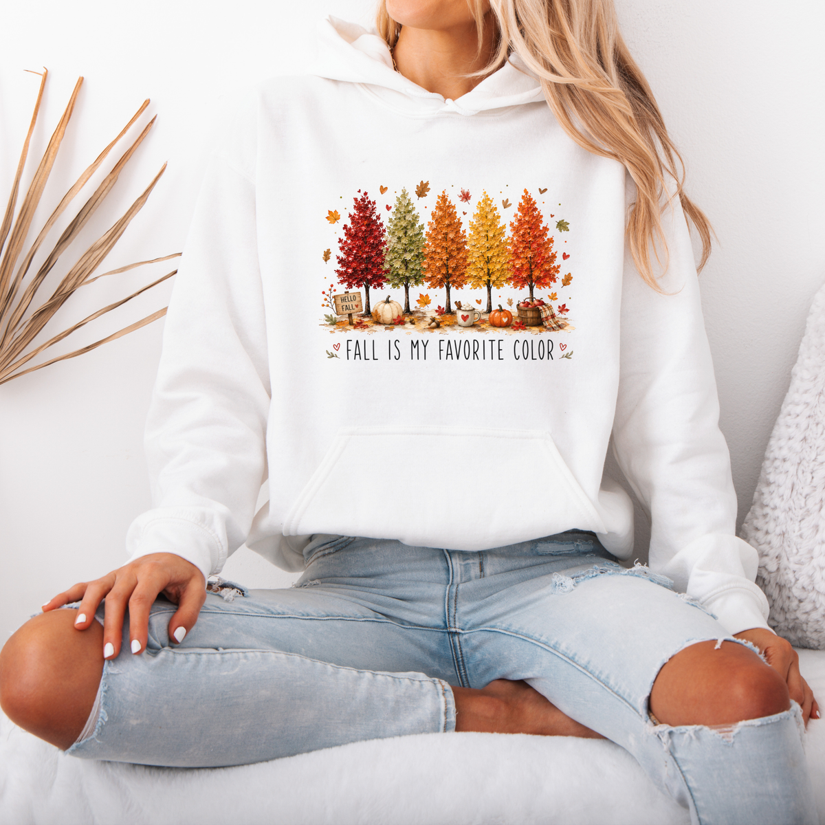 🍂🎨 Fall Is My Favourite Colour Premium Hoodie 🍁✨