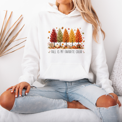 🍂🎨 Fall Is My Favourite Colour Premium Hoodie 🍁✨