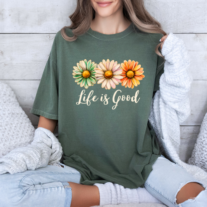 Life Is Good Daisy T-Shirt 🌼