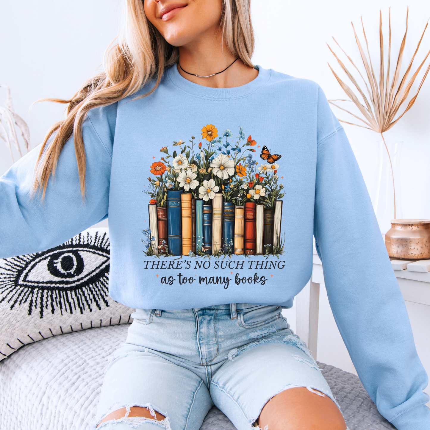 📚✨ Book Lover ✨📖 Organic Cotton Sweatshirt