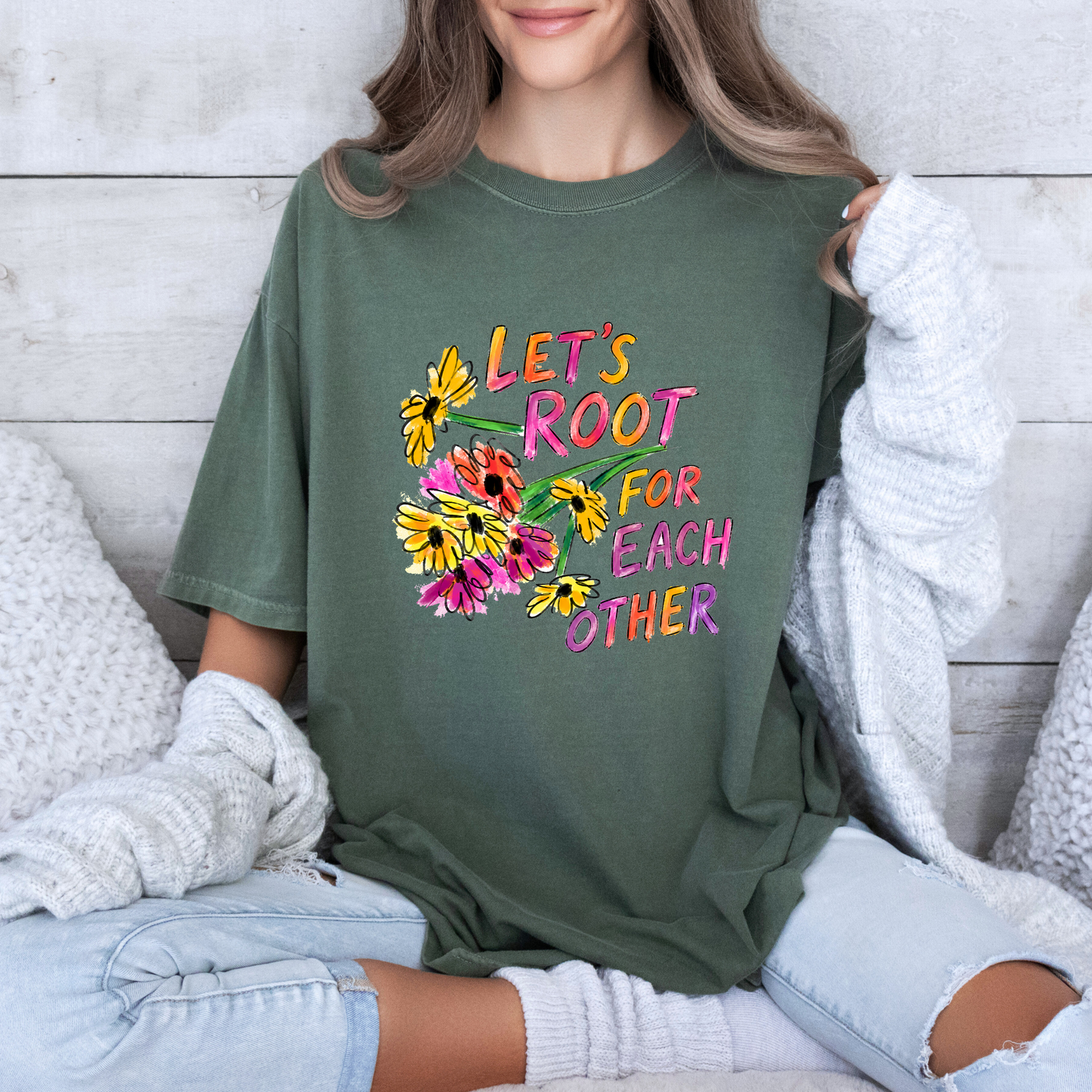 🌻💖 Floral Kindness Tee 🌸✨