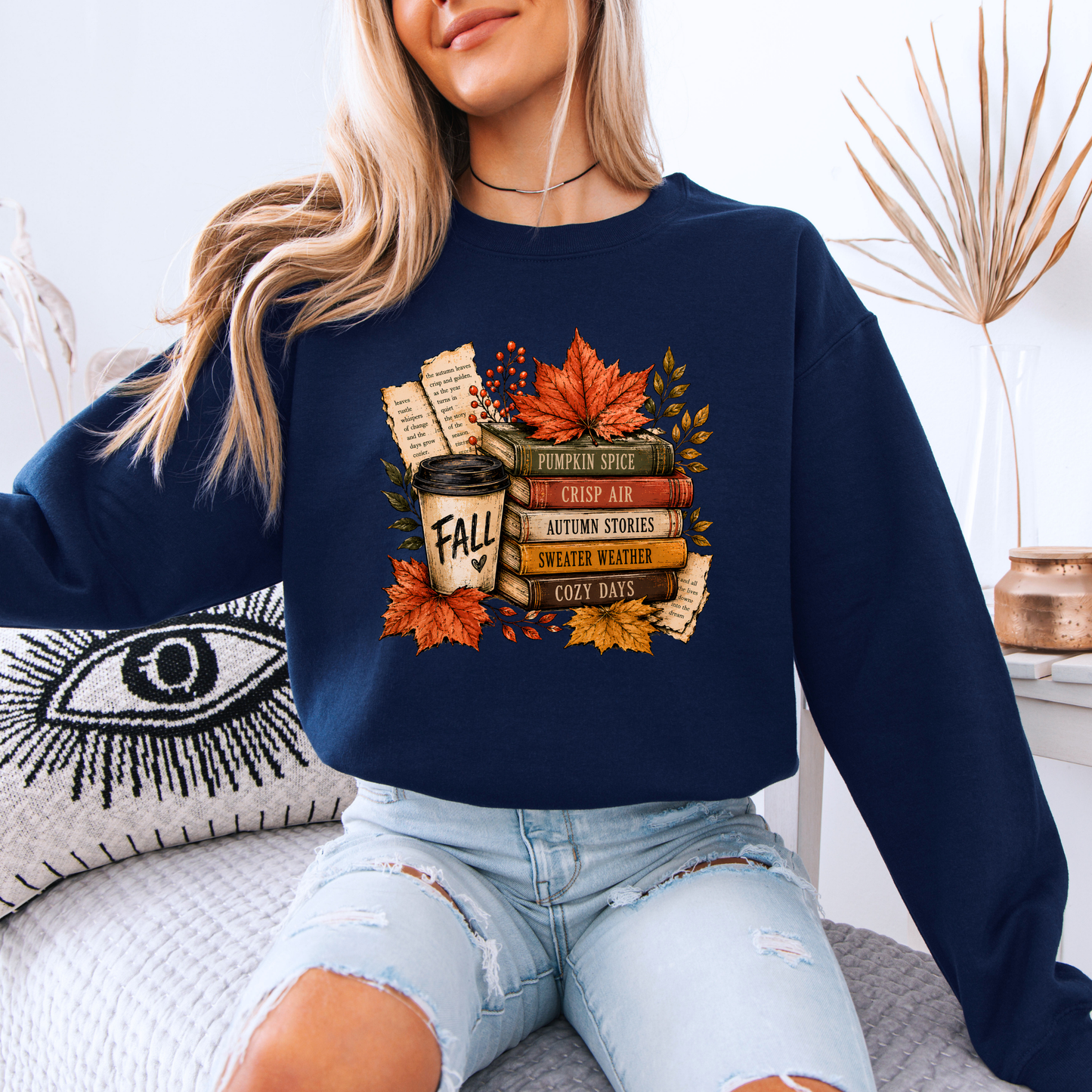 🍂 Autumn Stories Bookish Sweatshirt 📚