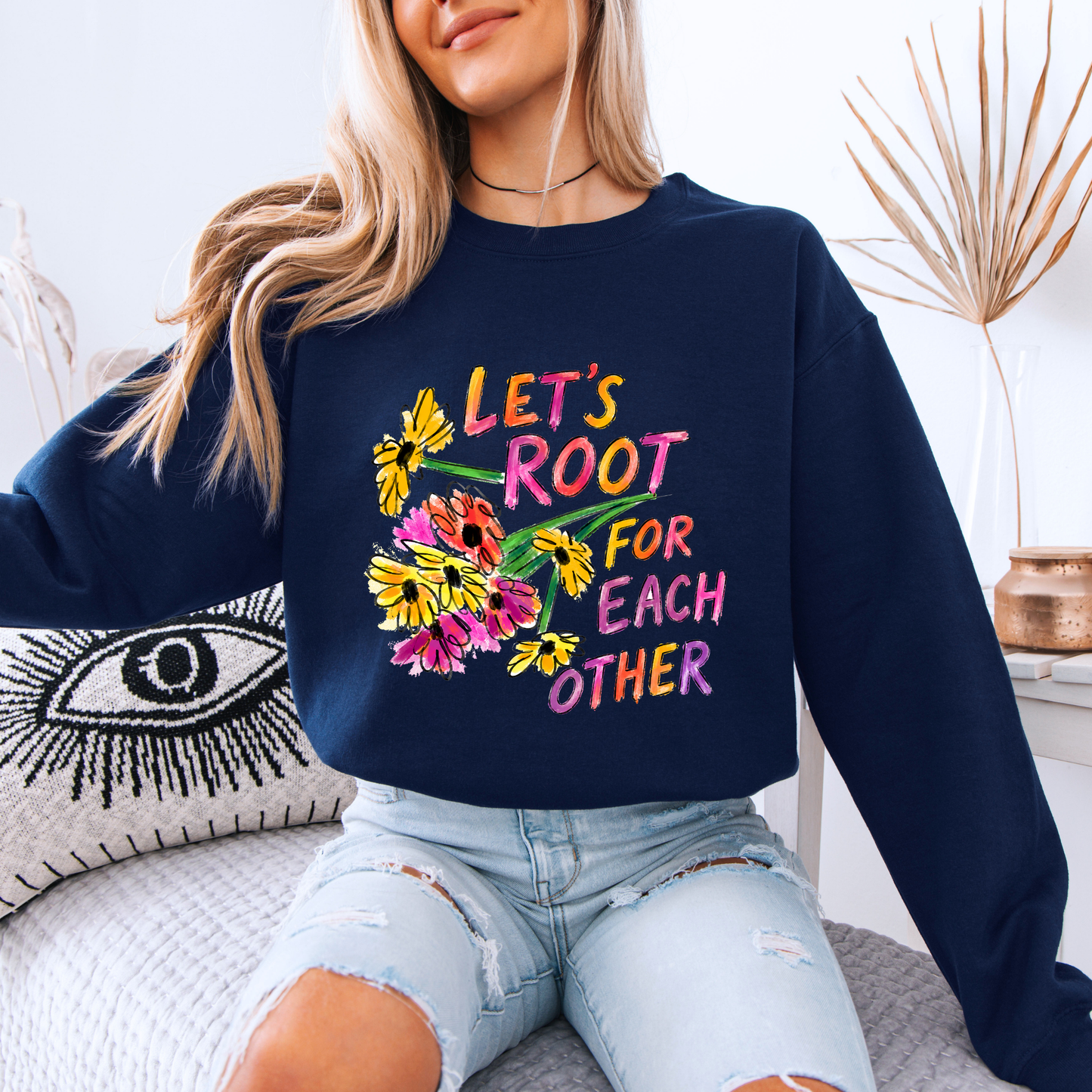 🌻💖 Floral Kindness Sweatshirt 🌸✨