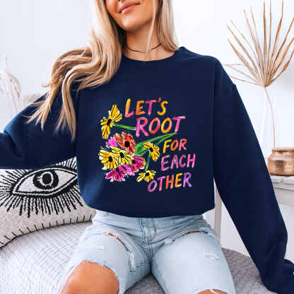 🌻💖 Floral Kindness Sweatshirt 🌸✨