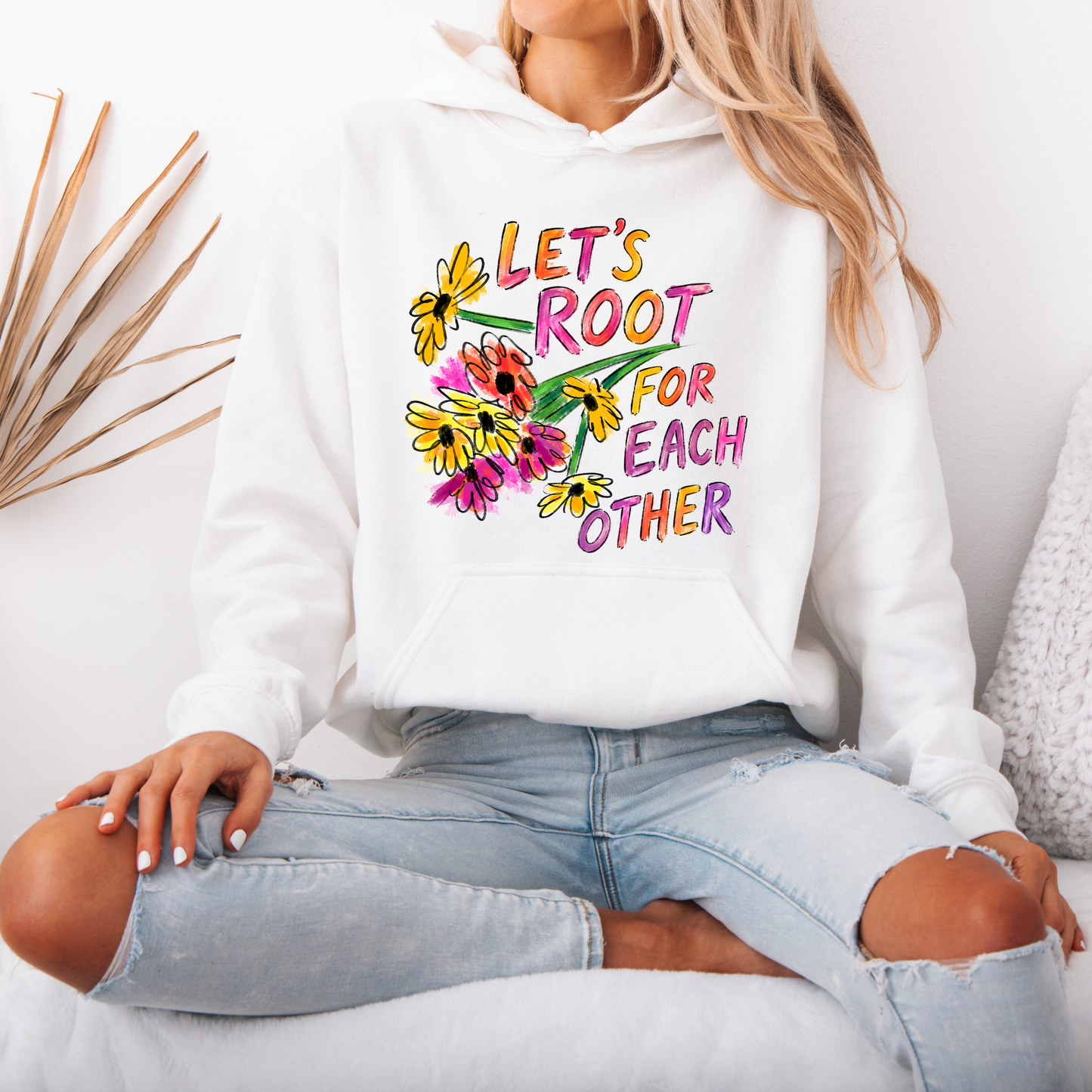 🌻💖 Floral Kindness Hoodie 🌸✨