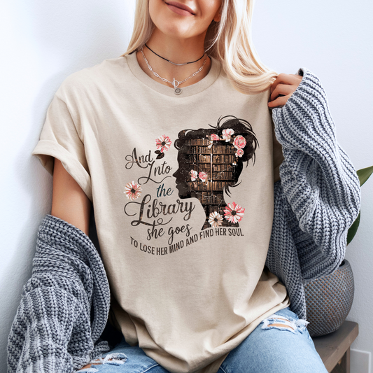 The Library Within - 100% Organic cotton T-shirt