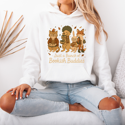 📚 Bookish Buddies Cozy Reader Luxuriously Thick Hoodie✨