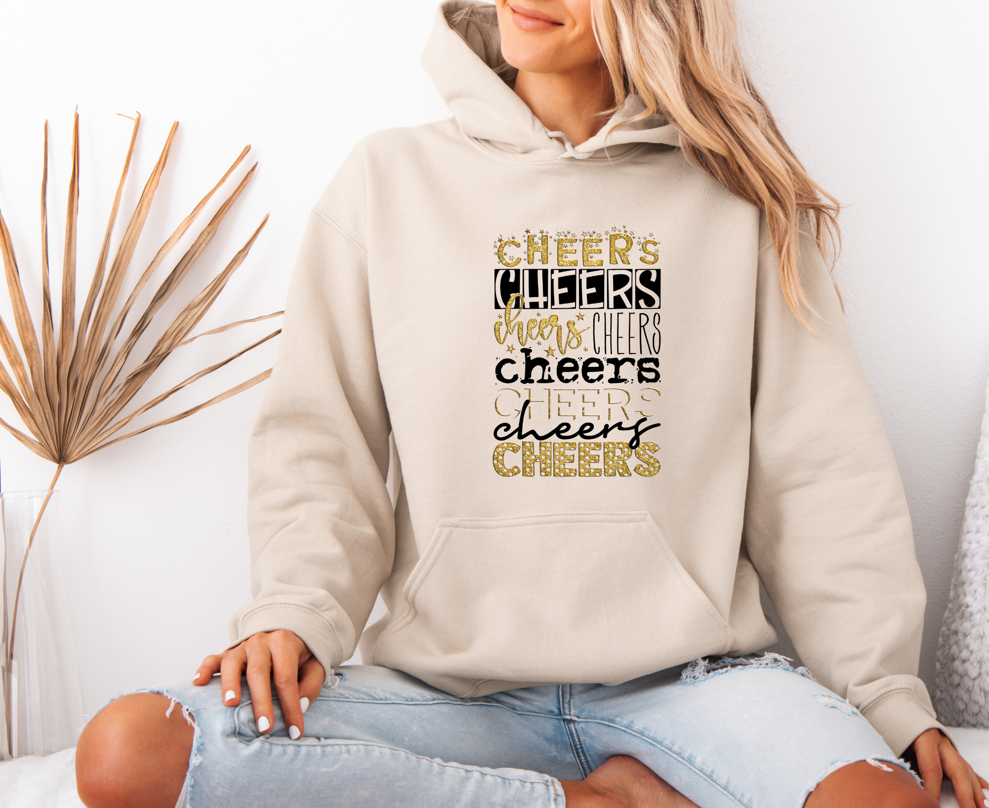 CHEERS CHEERS Oversized Hoodie