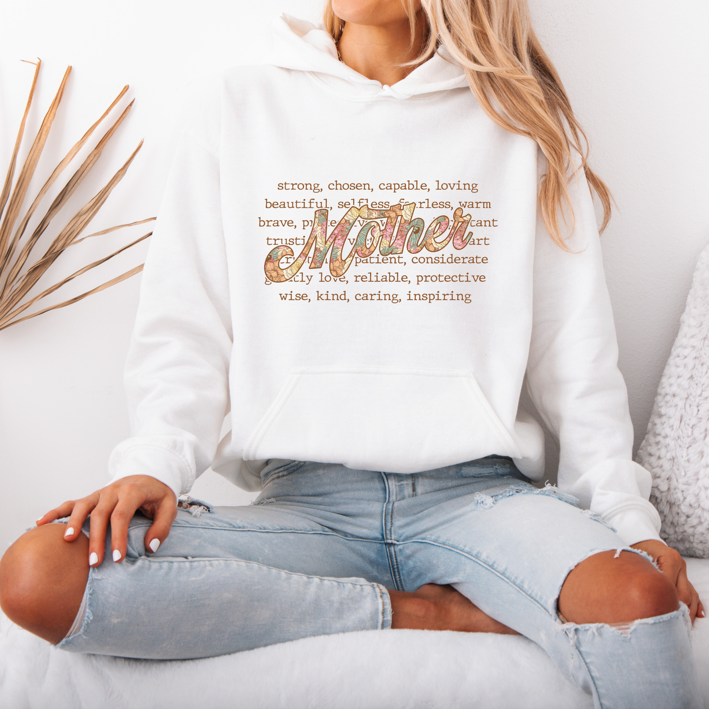 Mother Definition Luxury Thick Hoodie 🤍✨