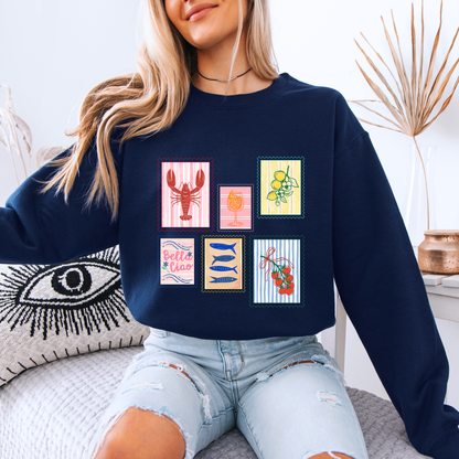 🍋🇮🇹 Amalfi Coast Sweatshirt 🌊✨