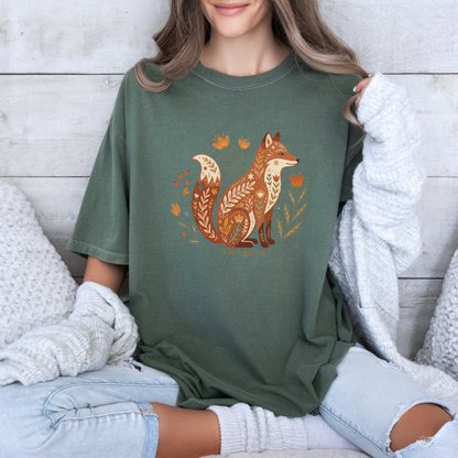 🦊🌿 Woodland Fox Tee 🍂✨