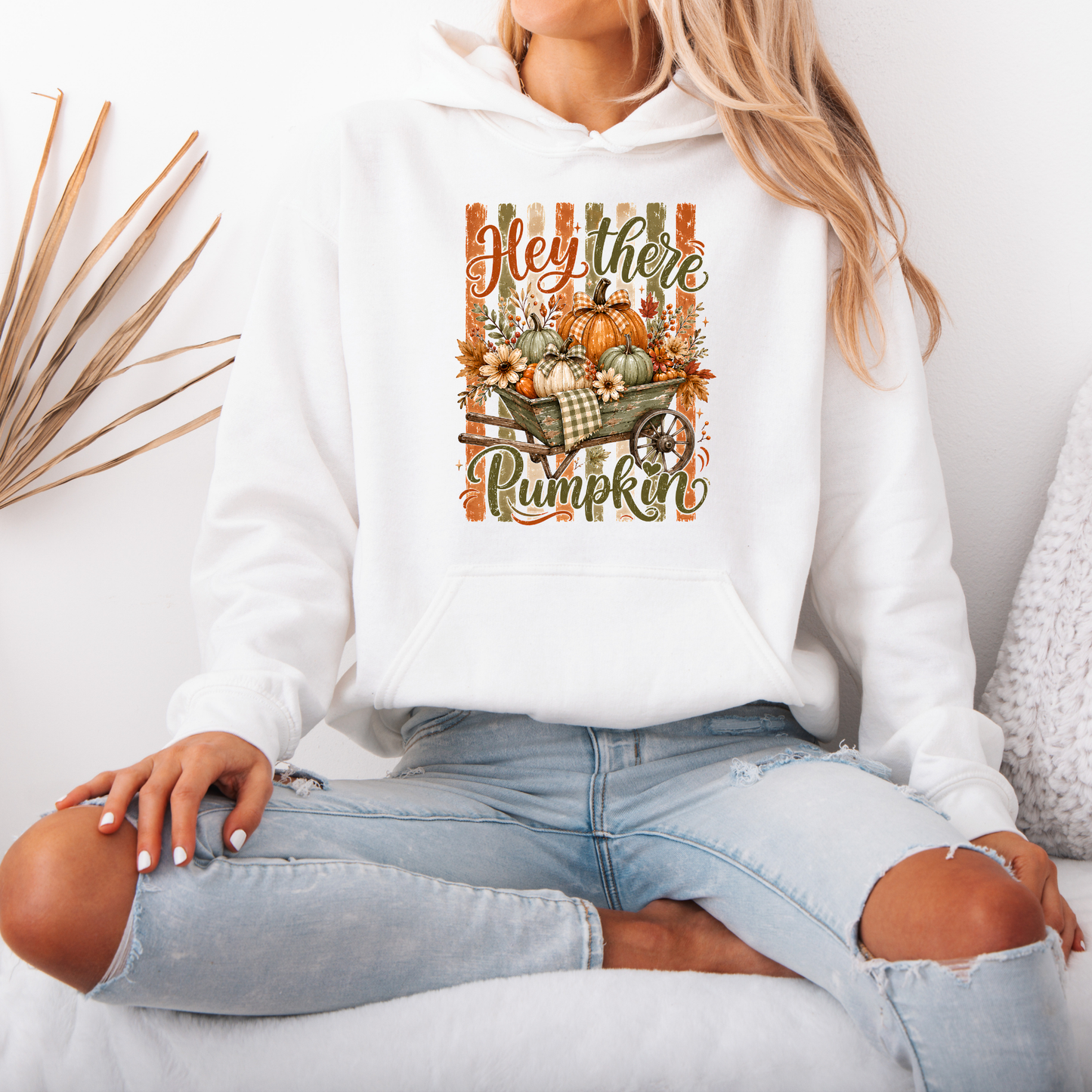 🎃 Hey There Pumpkin Autumn Hoodie 🍂