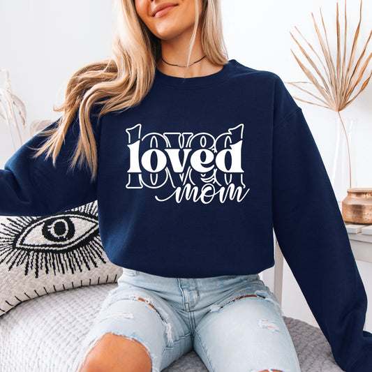 Loved Mum Cotton Sweatshirt