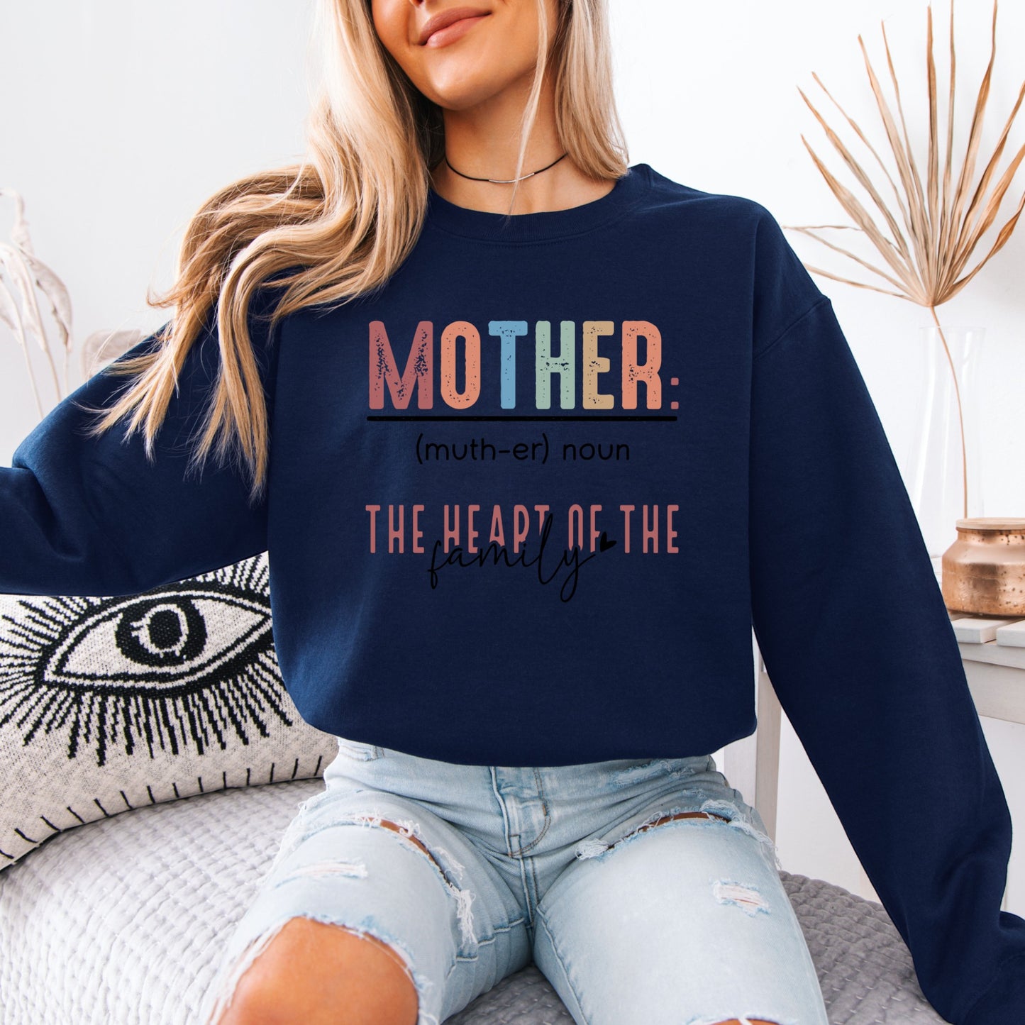 The Heart of the Family Cotton Sweatshirt