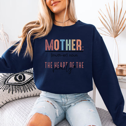 The Heart of the Family Cotton Sweatshirt
