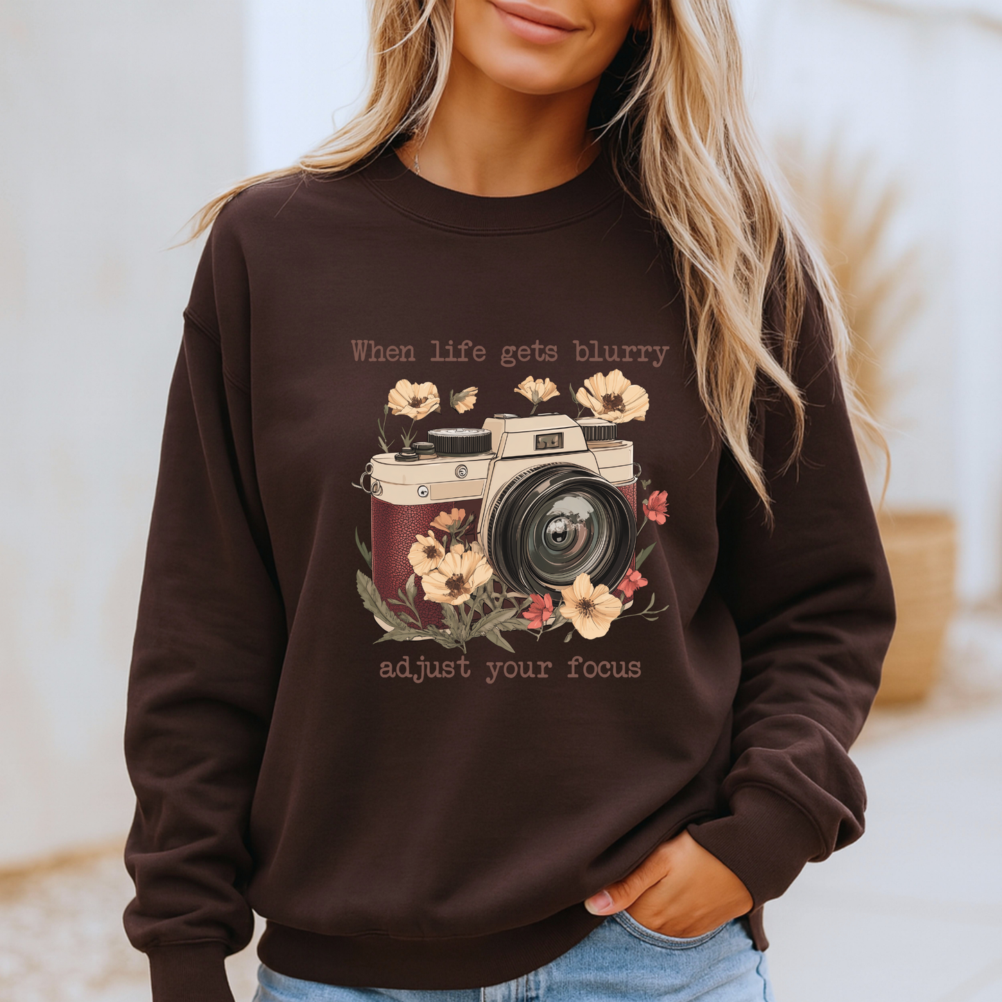 📸🌸 Adjust Your Focus✨
Organic Cotton Sweatshirt